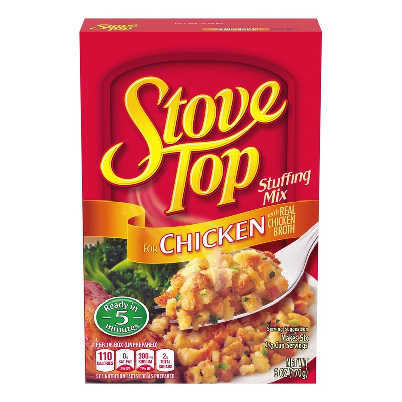 Stove Top Chicken Stuffing Mix 6 oz (Pack of 12) – Delicious Chicken Flavored 6 Ounce Boxes