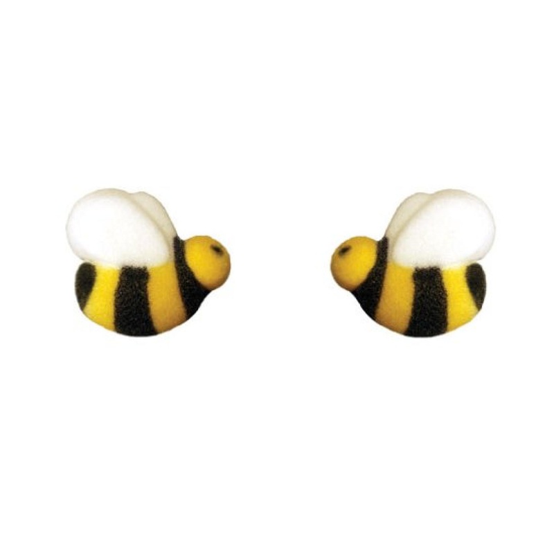 Bumble Bee Cake Decorations 48 Pack by DecoPac – 45222-4