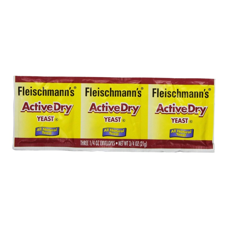 Fleischmann’s Yeast Active Dry 0.75oz Packet – Pack of 9 | Baking Essential