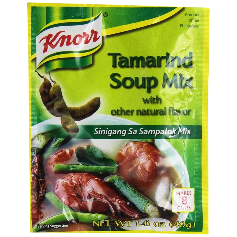 Knorr Tamarind Soup Mix 1.41oz (40g) 14-pack – Authentic Sinigang sa Sampalok Flavor