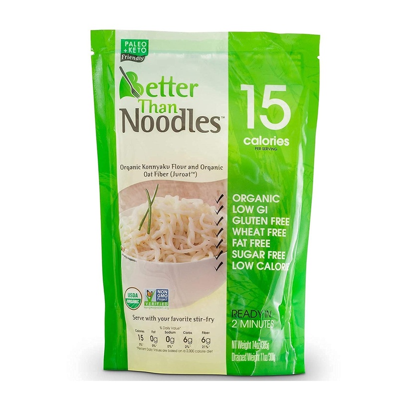 Organic Vegan Gluten-Free Non-GMO Konjac Noodles 14 oz (6 Pack)