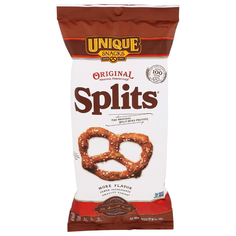 Original Splits Pretzels – Delicious Homestyle Baked Snacks | Certified OU Kosher & Non-GMO | No Artificial Flavor | 11 oz Bags (Pack of 3)