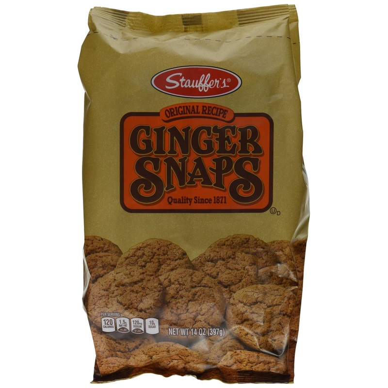 Stauffer’s Ginger Snap Cookies – Original Flavor – 14oz (Pack of 3)