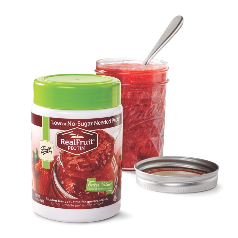Ball Real Fruit Low or No-Sugar Pectin – 5.4 oz (Pack of 1) | Perfect for Jam Making