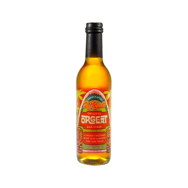 BG Reynolds Natural Tiki Cocktail Cane Syrup – Original Orgeat 365ml (Packaging May Vary) – 12.68 Fl Oz