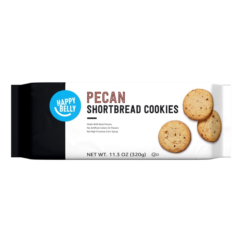 Happy Belly Pecan Shortbread 11.3 Ounce – Delicious Amazon Brand Snack