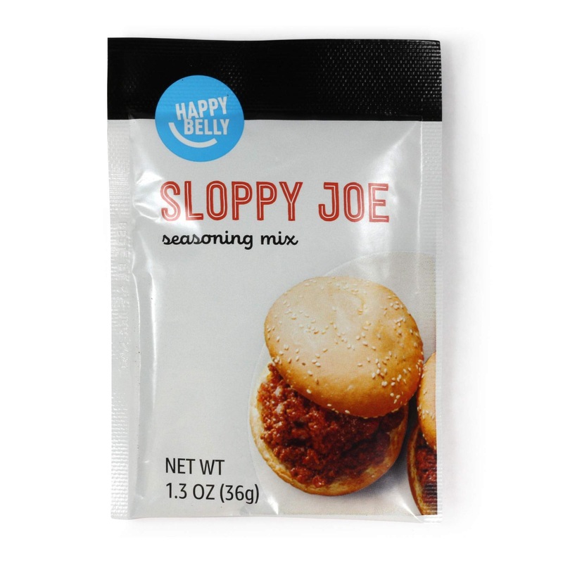 Happy Belly Sloppy Joe Seasoning Mix – 1.3 oz | Amazon Brand