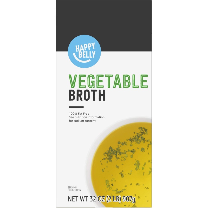 Happy Belly Veggie Ready to Serve Broth – 32 Ounce