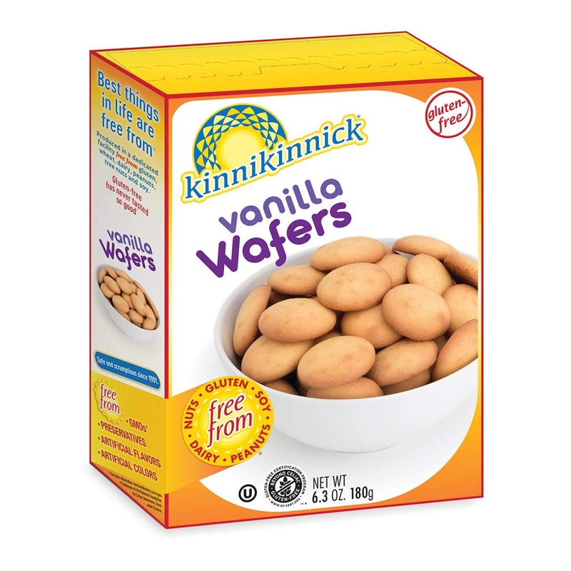 Kinnikinnick Vanilla Wafer 6.3 oz (Pack of 6) – Gluten-Free Cookies