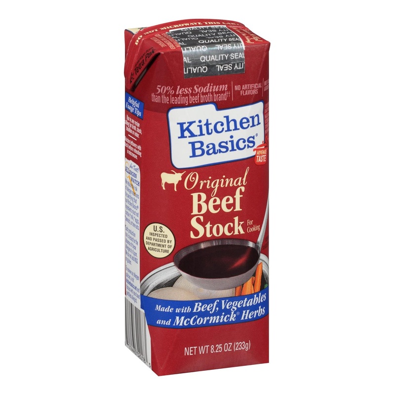 Kitchen Basics Original Beef Stock 8.25 fl oz – Pack of 1 | Premium Quality