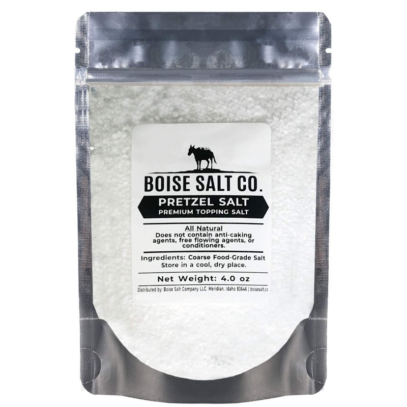 Boise Salt Co. Pretzel Salt – 4 Ounce Resealable Standup Pouch