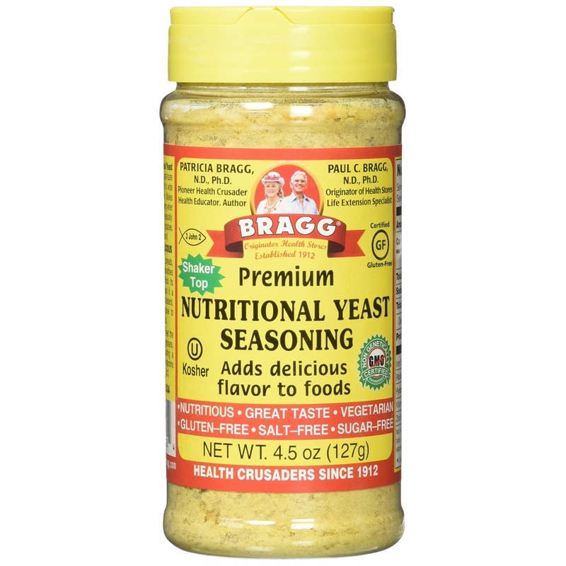 Bragg Nutritional Yeast 4.5oz 2 Pack – Vegan Superfood Seasoning