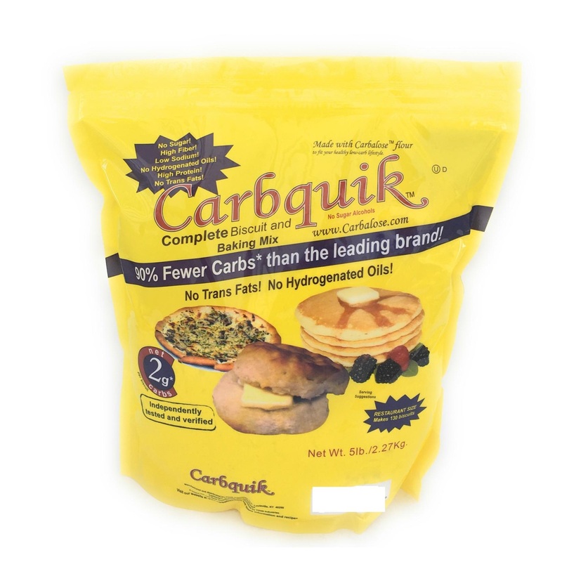 Carbquik Baking Mix 5 lbs- Keto Diet Friendly Resealable Pouch