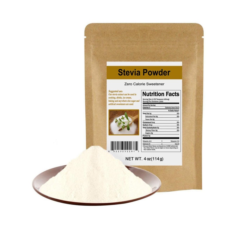CCnature Stevia Powder Extract 4oz – Natural Zero Calorie Sweetener