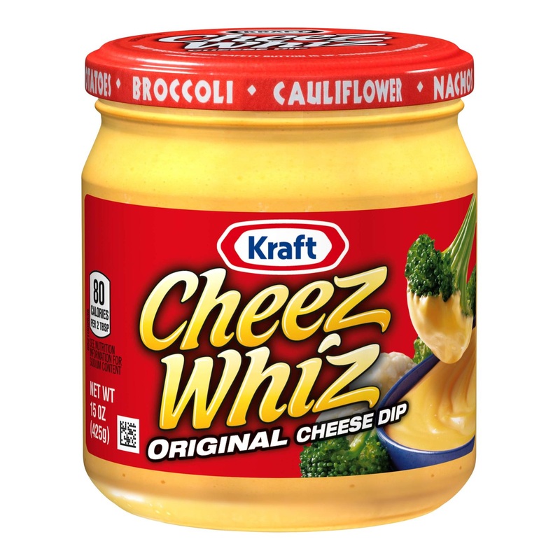 Cheez Whiz Original Cheese Dip 15 oz Jar – Creamy Cheese Sauce – 1 Pack