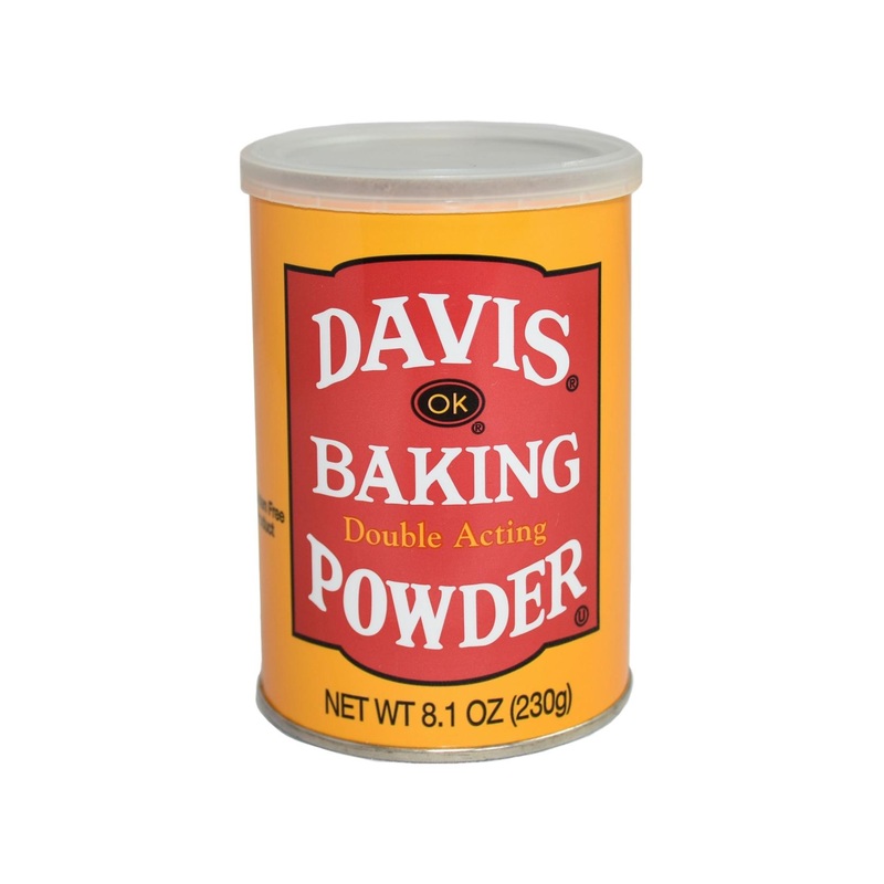 Davis Baking Powder 8.1 oz – Top Quality Leavening Agent for Baking