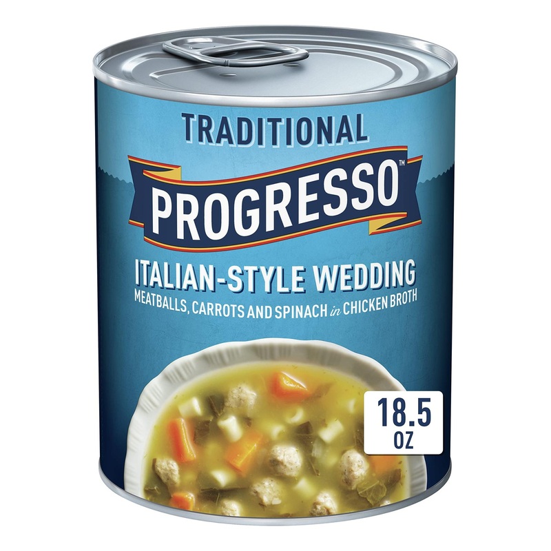 Progresso Italian-Style Wedding Soup 18.5 oz. (Pack of 12) – Traditional Recipe | Shop Now
