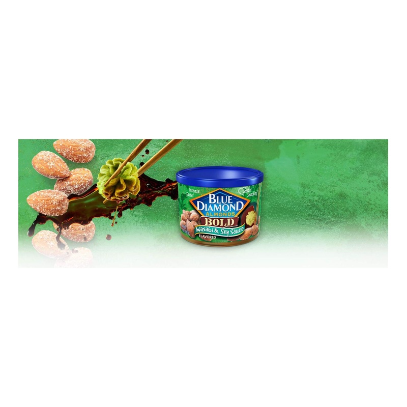 Blue Diamond Almonds Bold Wasabi & Soy Sauce 6oz – Buy Online Now!
