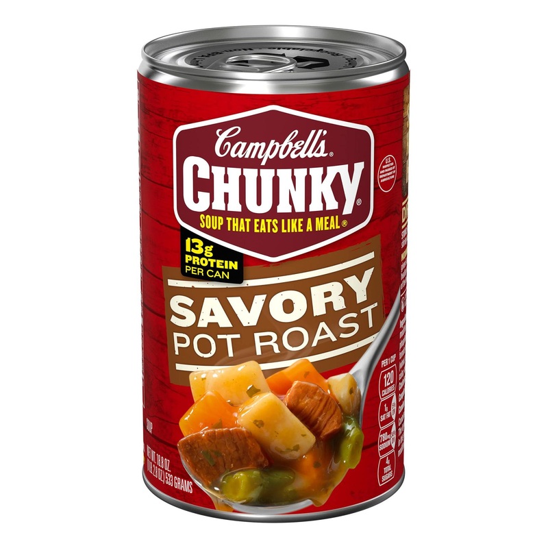 Campbell’s Chunky Savory Pot Roast Soup – 18.8 oz Can