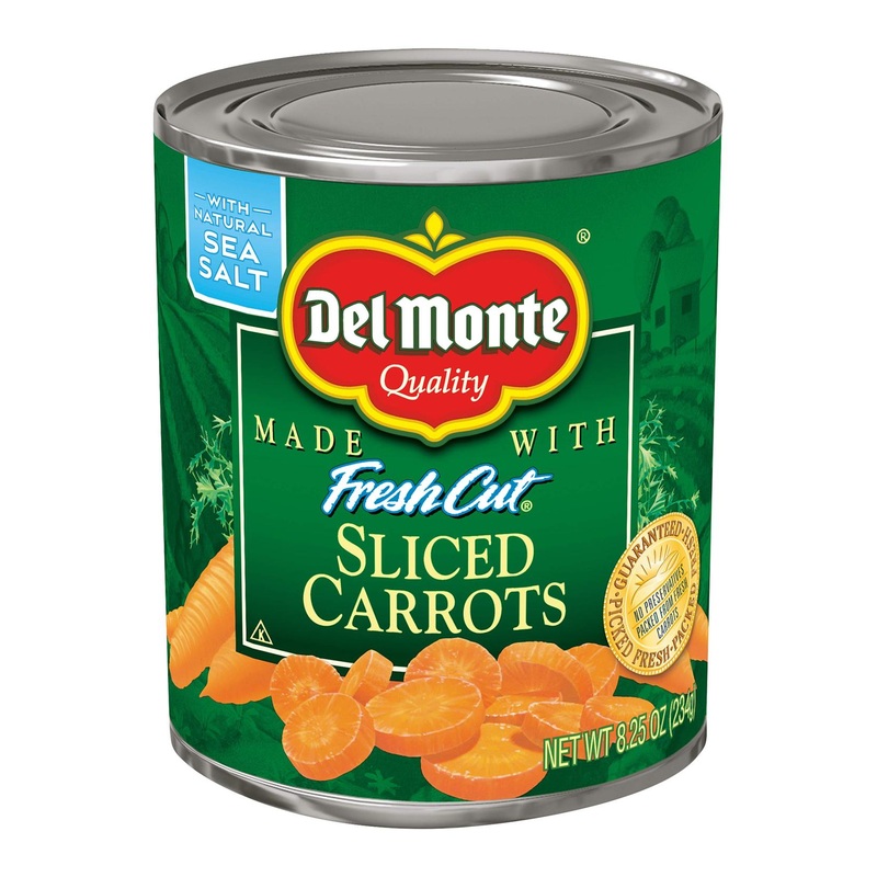 Del Monte Sliced Carrots 8.25 oz – Fresh and Convenient | Buy Online Now