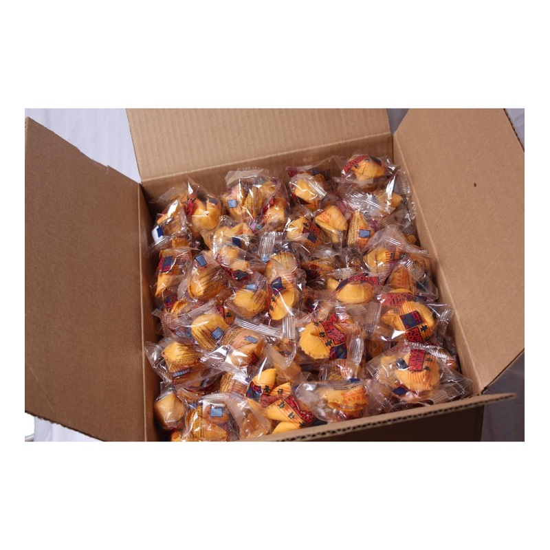 Golden Bowl Fortune Cookies Vanilla Flavor 350-Count Box – 350 Count Pack, Perfect for Parties