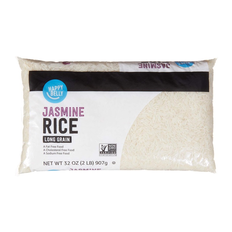Happy Belly Jasmine Rice 2 lb – Premium Quality, Aromatic Grain for Delicious Meals