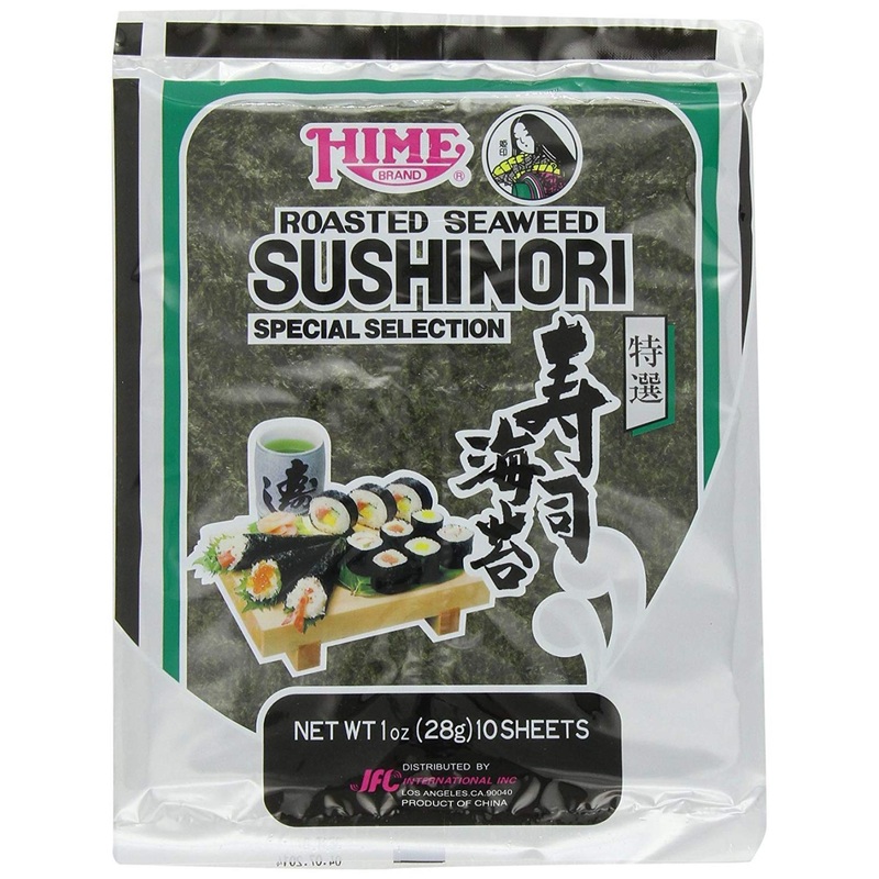 Hime Seaweed Sushi Nori 10 Sheets – 1 oz (Pack of 1)