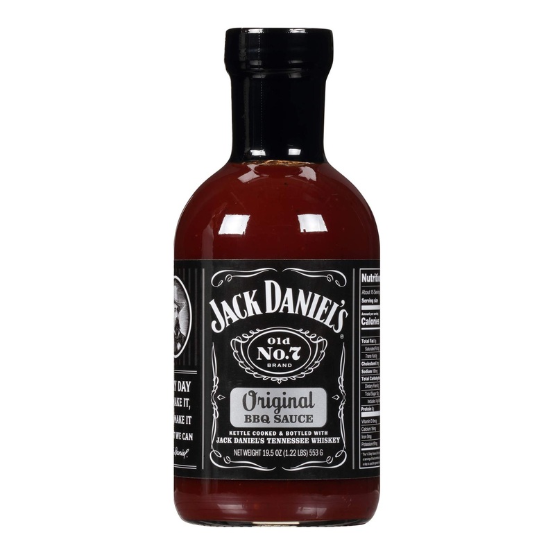 Jack Daniel’s Old No. 7 Original BBQ Sauce 19.5 oz – Preservative Free and Authentic Small Batch Jack Daniels BBQ Sauce