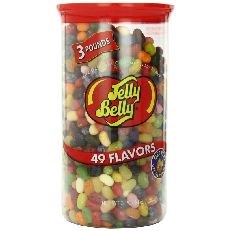Jelly Belly Jelly Beans Assorted Flavors 3 lb Tub – 3 Pound Pack