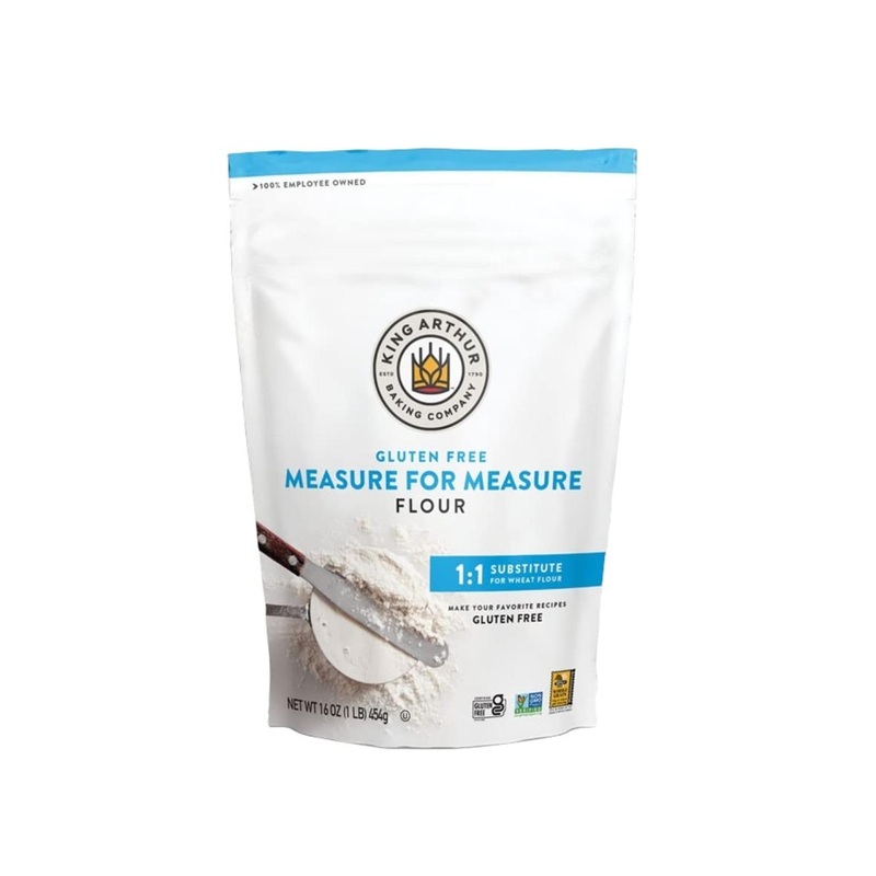King Arthur Measure for Measure Flour – Gluten-Free, Non-GMO, Kosher, Non-Dairy – 1 lb (Pack of 1)