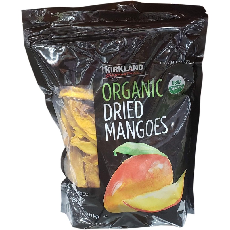 Kirkland Signature Organic Dried Mango | 40oz (2.5lb) | Pack of 1