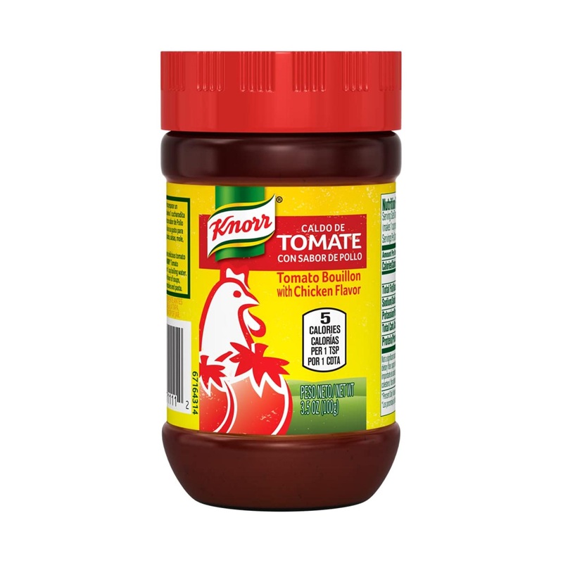 Knorr Tomato Chicken Granulated Bouillon 3.5 oz – Delicious Flavor Enhancer
