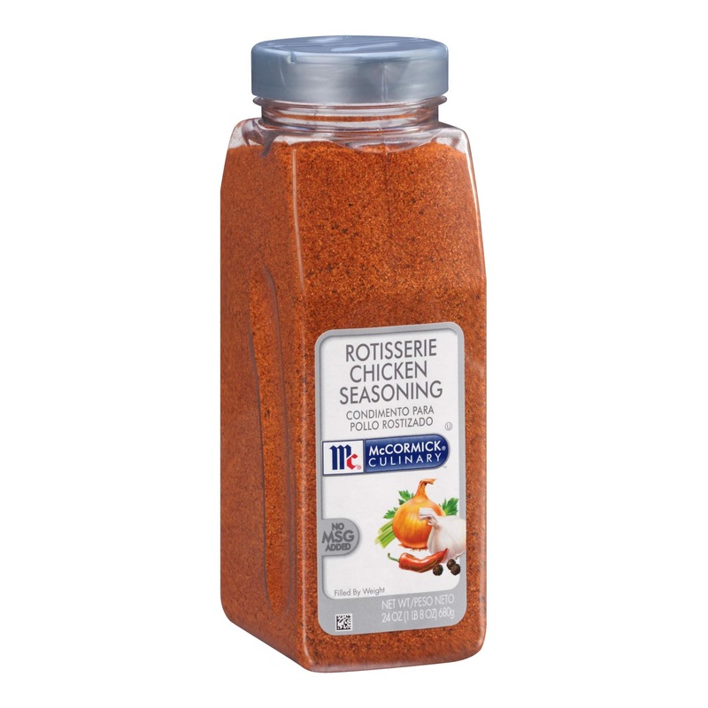 MCCormick Culinary Rotisserie Chicken Seasoning 24 oz – Authentic Slow Roasted Flavor Rub, 1.5 lb Container (Pack of 1)