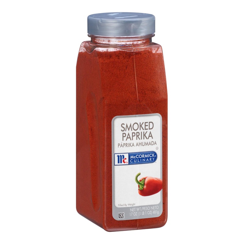 McCormick Culinary Smoked Paprika 17 oz – Sweet and Smoky Paprika for Spanish Cuisine – Ideal for Chicken, Fish, Pork, Potatoes & More