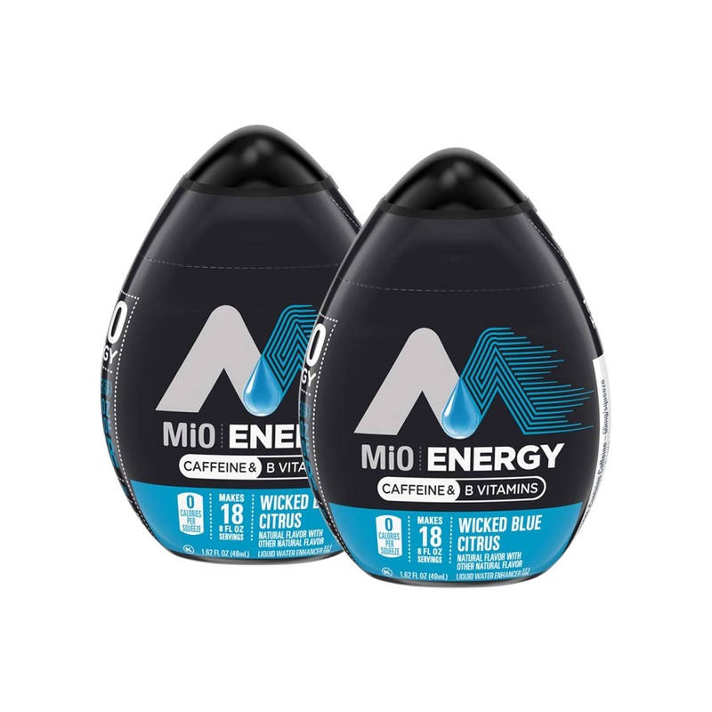 MiO Energy Wicked Blue Citrus – 2 Pack, 8 Fl Oz each