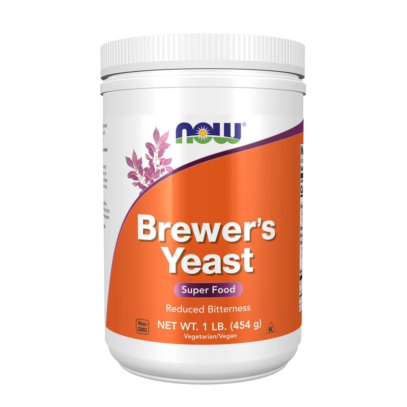 Naturally Rich NOW Brewer’s Yeast Powder | Protein & B-Vitamins | 1 lb
