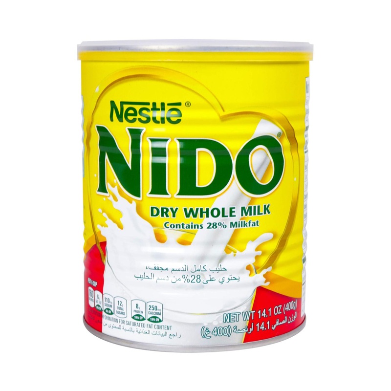 Nestle Nido Milk Powder 14.1 oz – Imported from Holland, Fortified with Vitamins & Minerals – Easy to Prepare, 12+ Months
