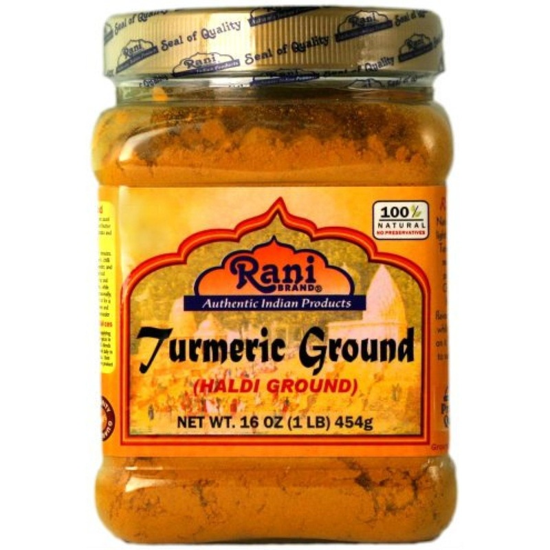 Rani Turmeric Root Powder Spice 16oz PET Jar | High Curcumin Content | 100% Pure, Vegan, Gluten Friendly | Non-GMO | Indian Origin – 1lb (454g)
