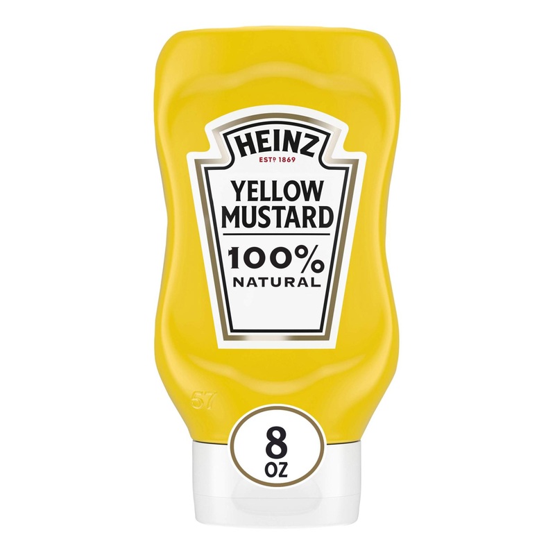 Heinz Yellow Mustard – 8 oz Bottle