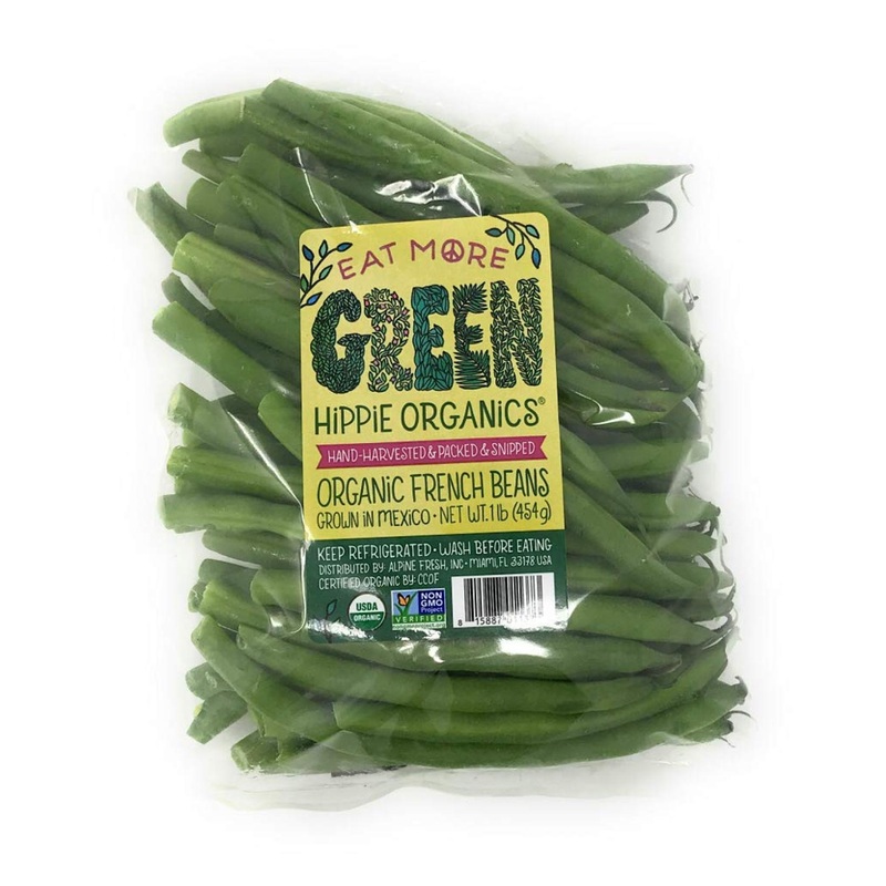 HIPPIE ORGANICS Organic French Beans 16 oz – Fresh and Certified Organic