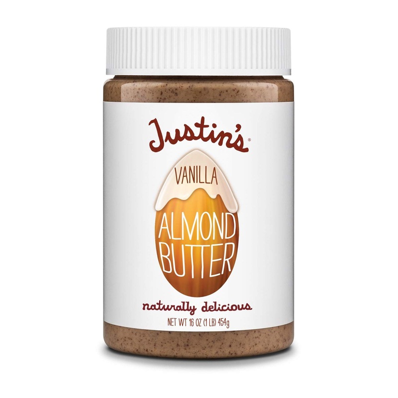 Justin’s Vanilla Almond Butter – Gluten-Free, Non-GMO, Vegan, 16 Ounce Jar – Sustainably Sourced