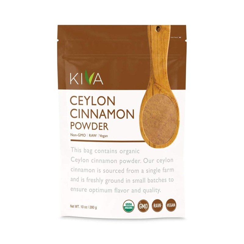 Kiva Organic Ceylon Cinnamon Powder 10 oz – Freshly Grounded JUMBO SIZE