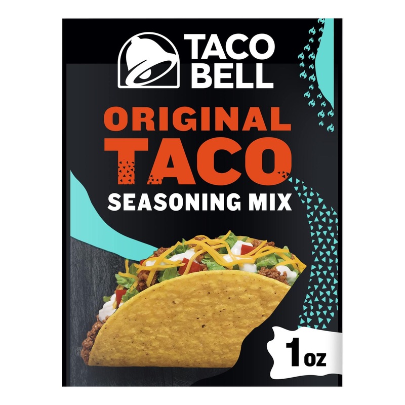 Taco Bell Original Taco Seasoning Mix – 1 oz Packet | Authentic Mexican Flavors