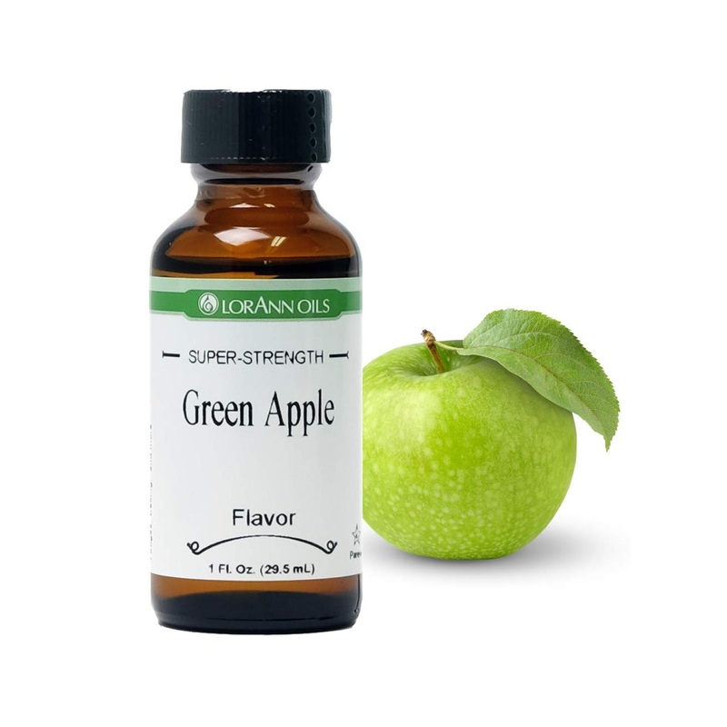 LorAnn Green Apple SS Flavor – 1oz Bottle | Premium Quality Extract for Baking and Cooking