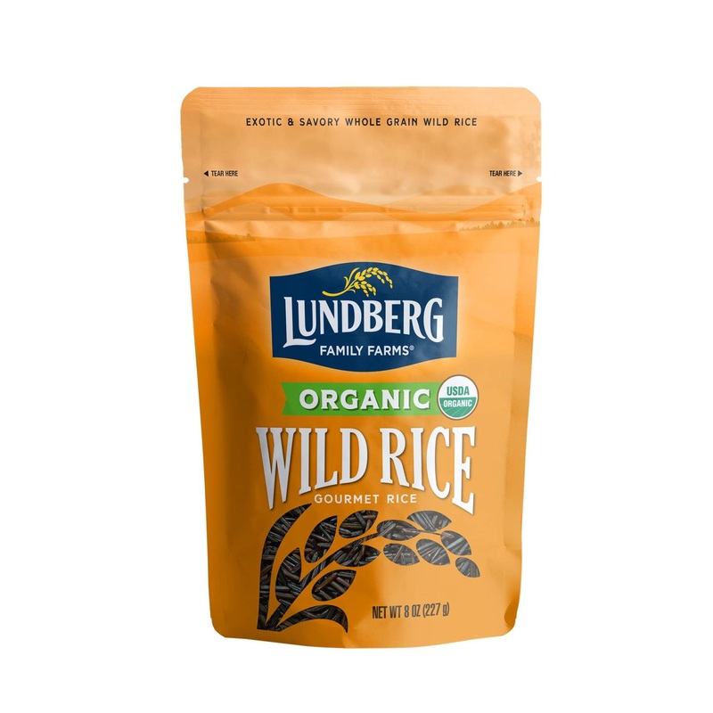 Lundberg Family Farms Organic Wild Rice – 8 Ounce Pack of 1 – Premium Quality