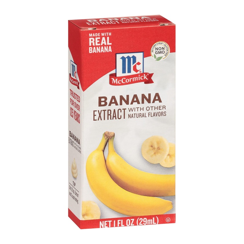 McCormick Banana Extract 1 fl oz – Premium Quality Flavoring for Baking and Cooking