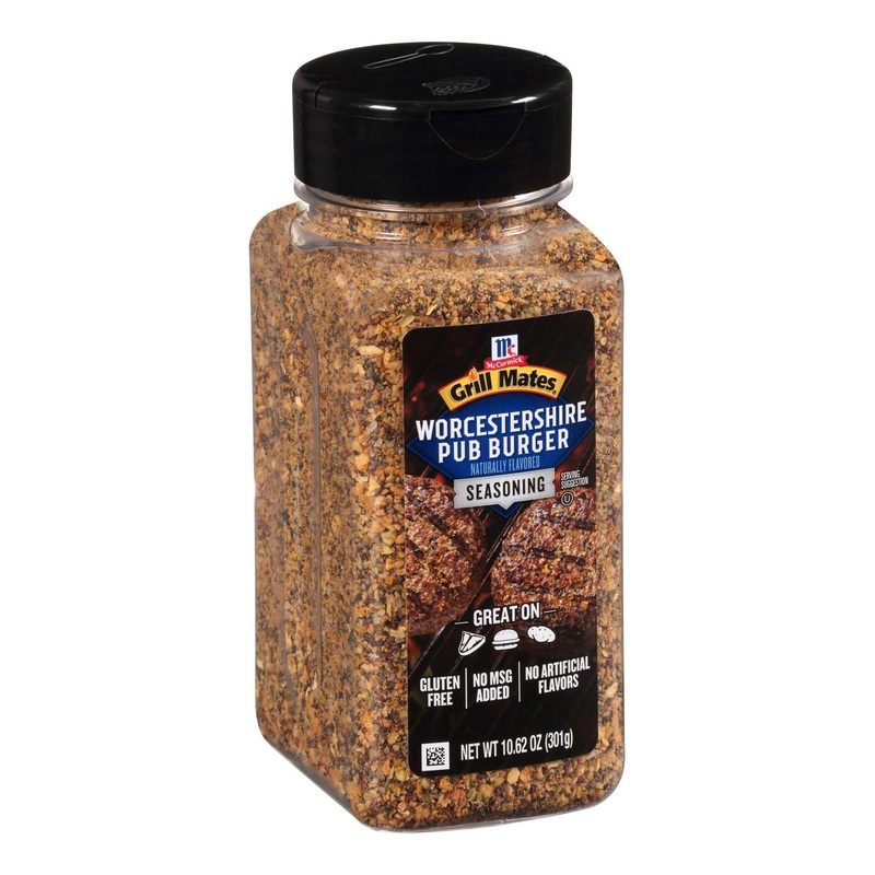 McCormick Grill Mates Worcestershire Pub Burger Seasoning – 10.62oz
