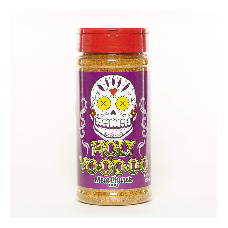 Meat Church Holy Voodoo BBQ Rub 14 oz. – Premium Seasoning for Pitmasters