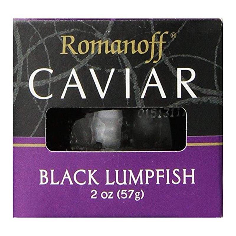 Romanoff Caviar Black Lumpfish 2oz – Premium Quality and Delicious Flavor