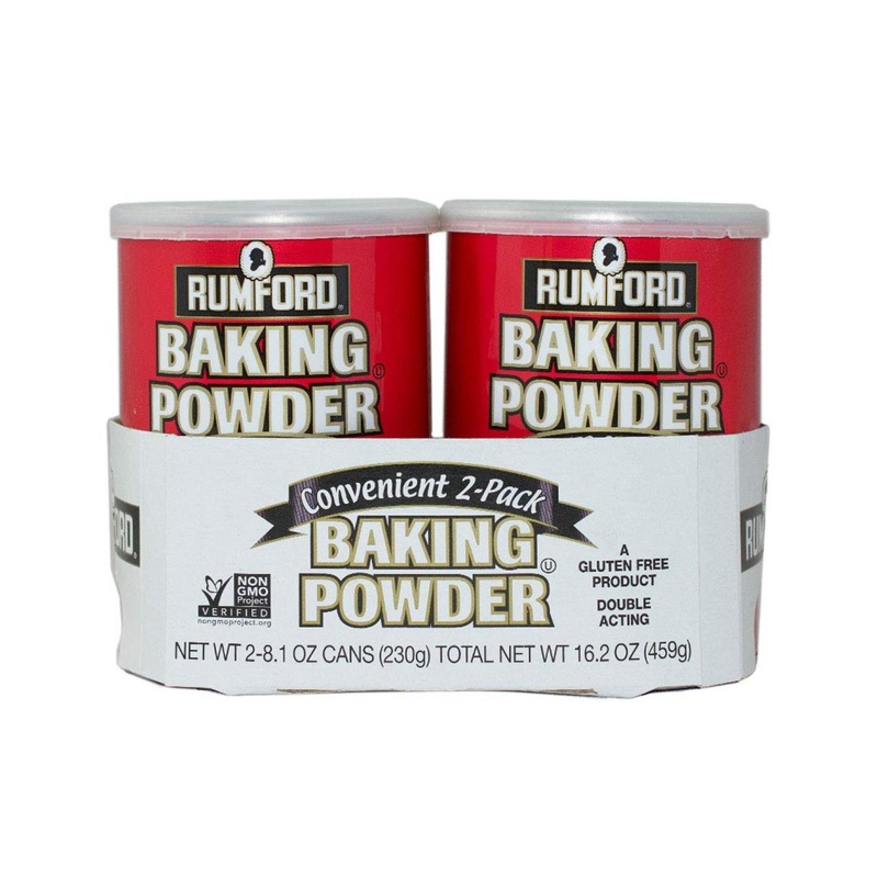Rumford Baking Powder 8.1 Ounce (Pack of 2) – Premium Quality Baking Powder for Perfect Baked Goods
